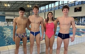 Louane et Noa Heckel, qualifiés pour le Challenge national en catégories 14 ans et moins et 17 ans et moins
