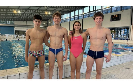 Louane et Noa Heckel, qualifiés pour le Challenge national en catégories 14 ans et moins et 17 ans et moins